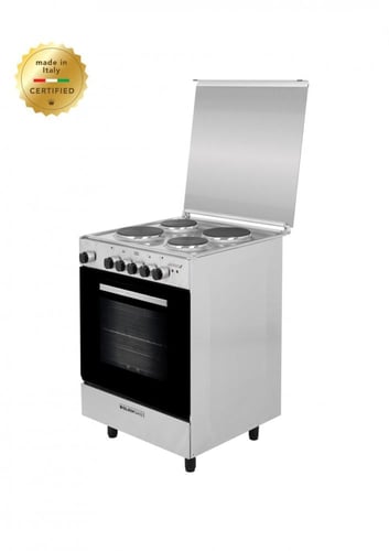 فرن كهربائي جليم غاز 60x60 سم 4 عيون كهرباء - ستيل...