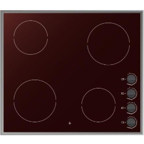 كتشن لاين سطح كهربائي سيراميك 4 شعلات - 60 سم - اي...