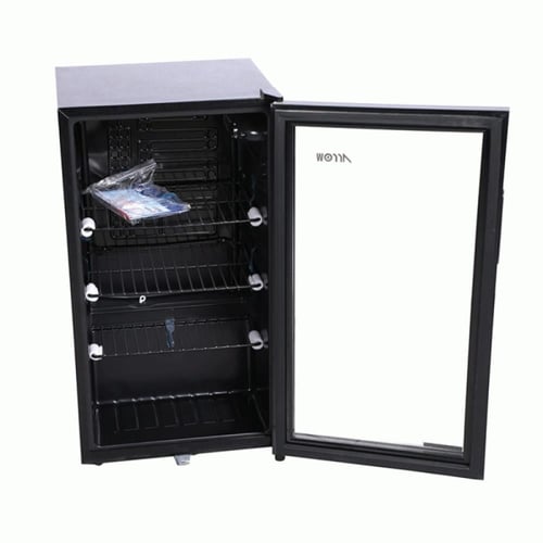 ارو ثلاجة عرض باب واحد زجاجي 4.5 قدم مكعب - 132 لي...