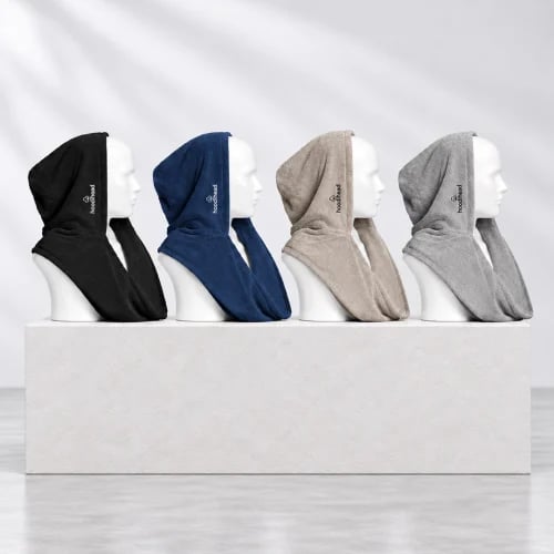 4 Gym Towel Pack - Hoodie Head
