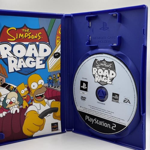 The Simpsons road rage (pal)