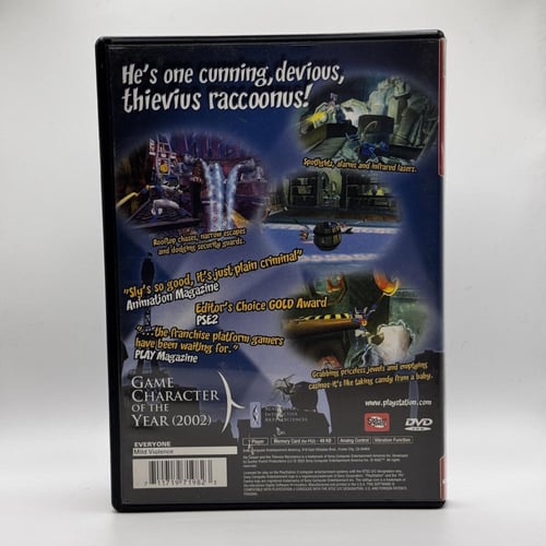 Sly cooper and the thievius raccoonus (ntsc)