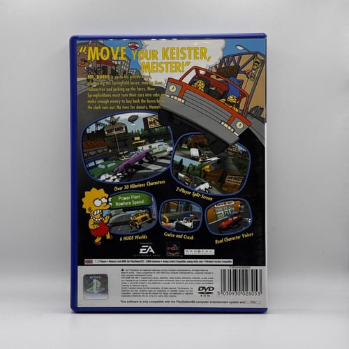The Simpsons road rage (pal)