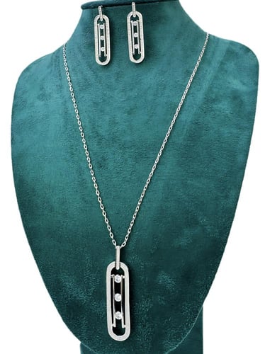 طقم سلسال سبحه مستوحى من ماركة ميسيكا