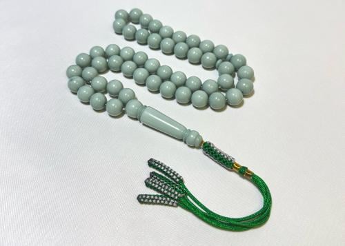 سبحة بكلايت كركوشة سماوي فاتح