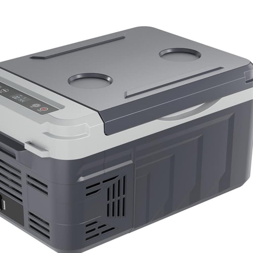 ثلاجة سيارة EUHOMY 10 لتر - تبريد وتجميد فائق السر...