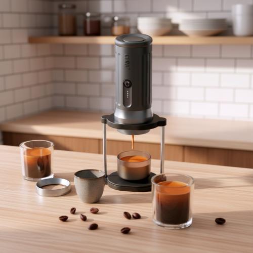 PCM03S MAX Portable Automatic Electric Coffee Make...