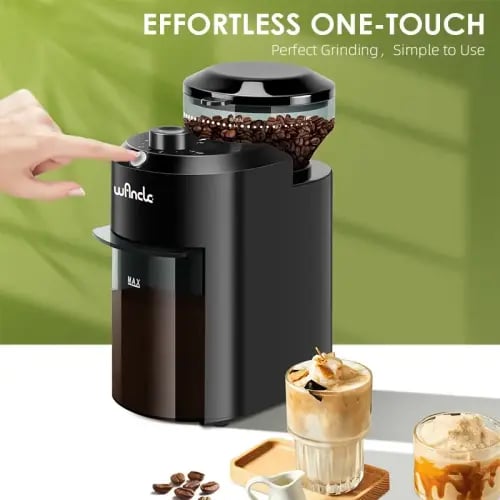 Wancle Electric Coffee Grinder - 28 Precise Grind...