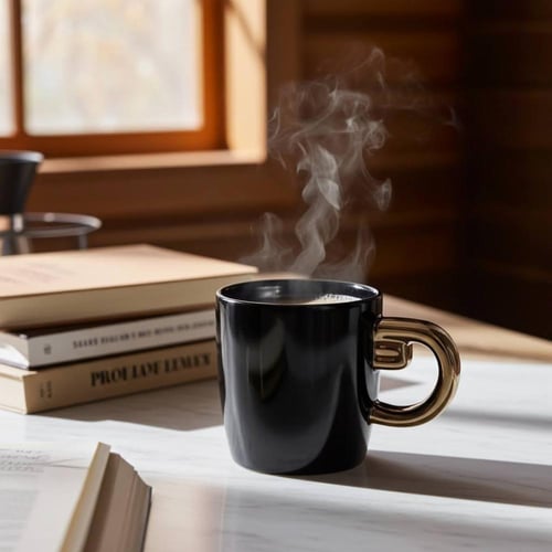 3D Gun Mug - قدح قهوة بتصميم مسدس ثلاثي الأبعاد