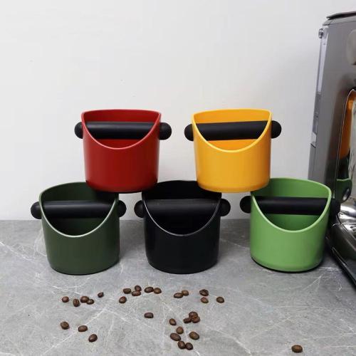 Espresso Coffee Grind Knock Box - Anti-Slip Coffee...