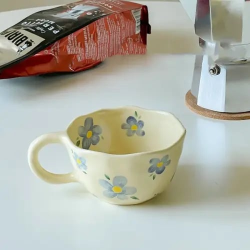 MHW-3BOMBER Ceramic Coffee Cup Set - Morandi Color...