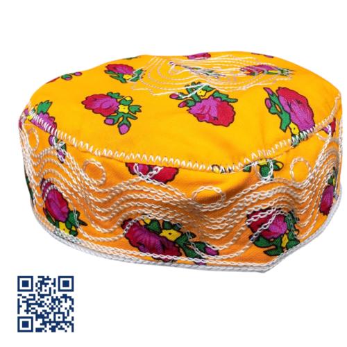 طاقيه ورد ملون شالكي