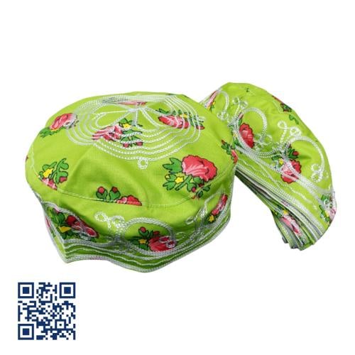 طاقيه ورد ملون شالكي