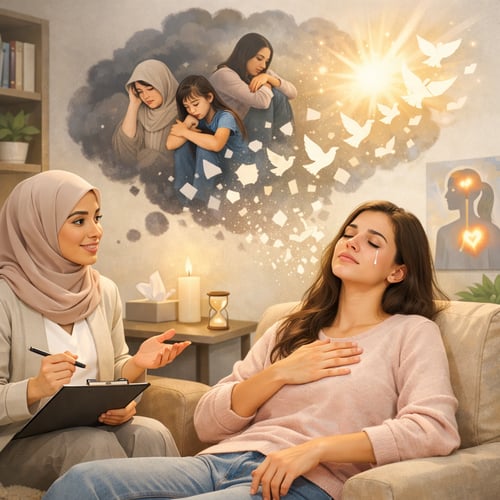 جلسة تحرير الصدمات