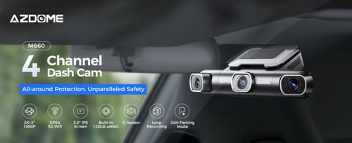 داش كام ازدوم m660 مع ذاكرة 128 جيجا