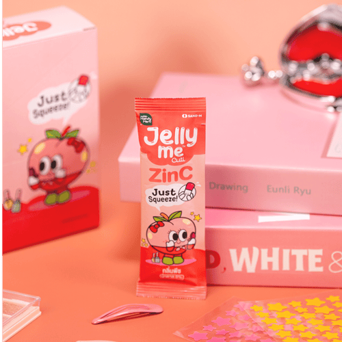 جيلي الكولاجين والزنك بنكهة الخوخ - HandyHerb Jell...