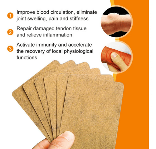 لصقات الزنجبيل لتخفيف آلام المفاصل والعضلات | Ging...