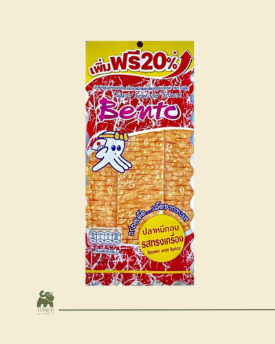 سناك الحبار المقرمش بينتو (Bento) - نكهة حلو وحار...