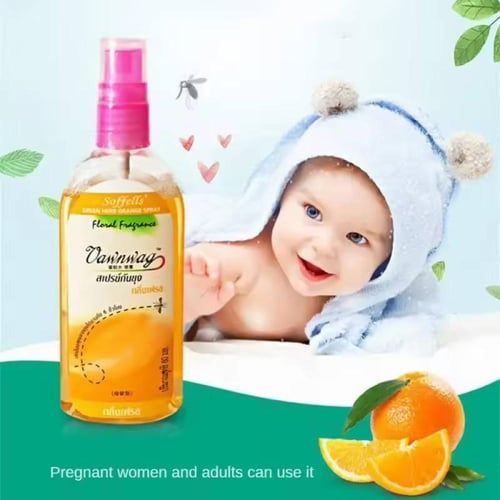 بخاخ سوفيل طارد الناموس برائحة الانتعاش (البرتقالي...