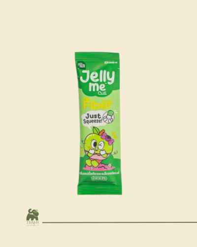 جيلي غني بالألياف بنكهة التفاح الأخضر والتوت الأسو...