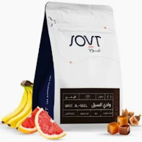 دبليو قهوة مختصة يمني وادي السيل 250 جم