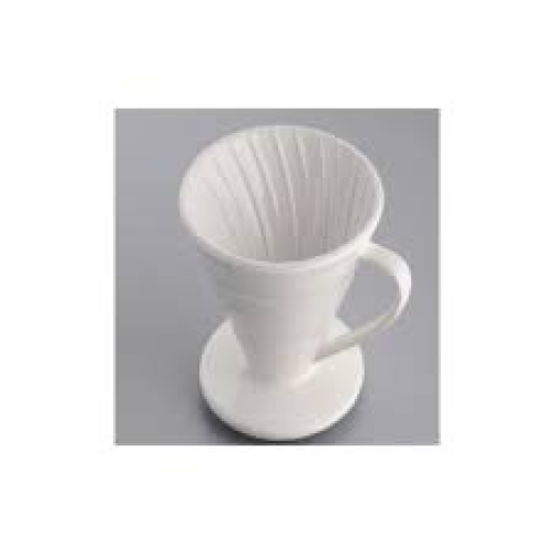 قمع سيراميك بيد ابيض