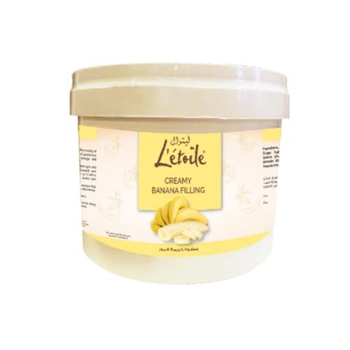 ليتوال حشوة كريمة موز 5 كجم
