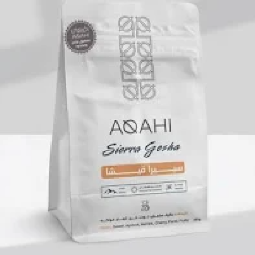 عالم المقاهي قهوة مختصة سييرا قيشا 120 جرام