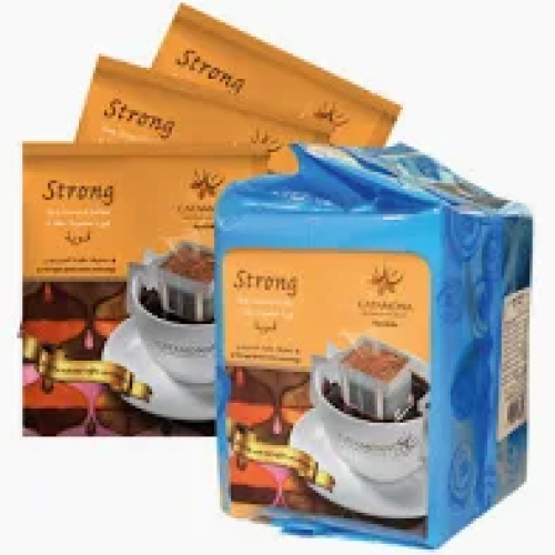 كاتامونا اظرف قهوة قوية 10 قطع