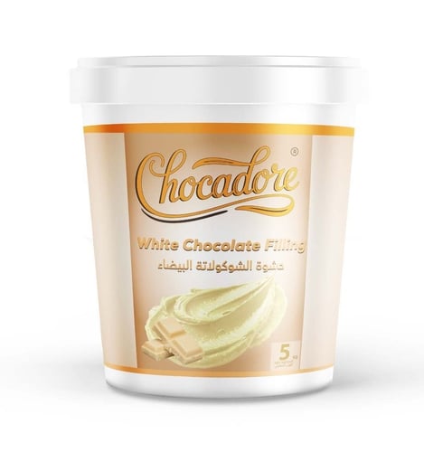 شوكادور حشوة الشوكولاتة البيضاء 5 كجم