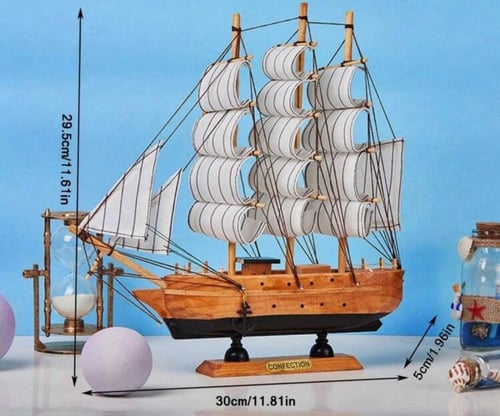 مجسم قارب شراعي