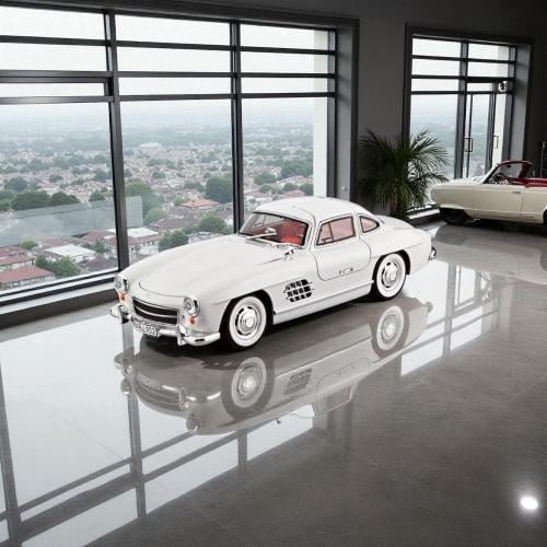 مجسم سيارة مرسيدس 300SL كلاسيكية 1:18