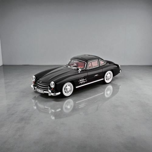 مجسم سيارة مرسيدس 300SL كلاسيكية – مقياس 1:18