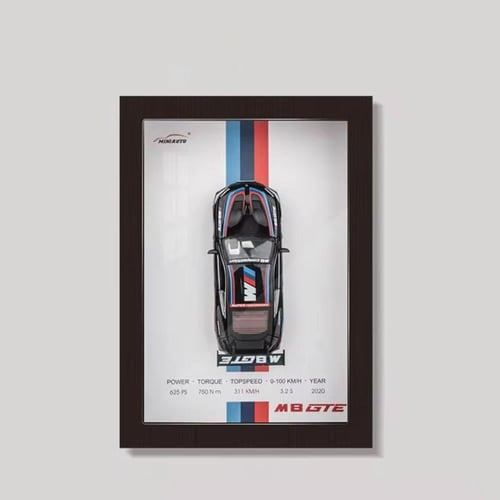 لوحة سيارة بي إم دبليو M8 ثلاثية الأبعاد