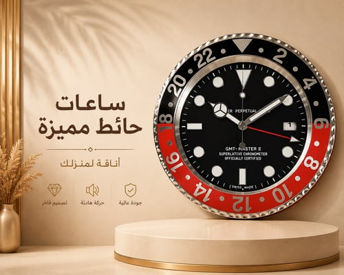 ساعة روليكس حائط