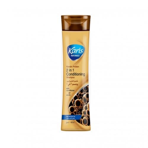 كاريس شامبو مع بلسم بروتين الكيراتين 2 في 1 400 مل