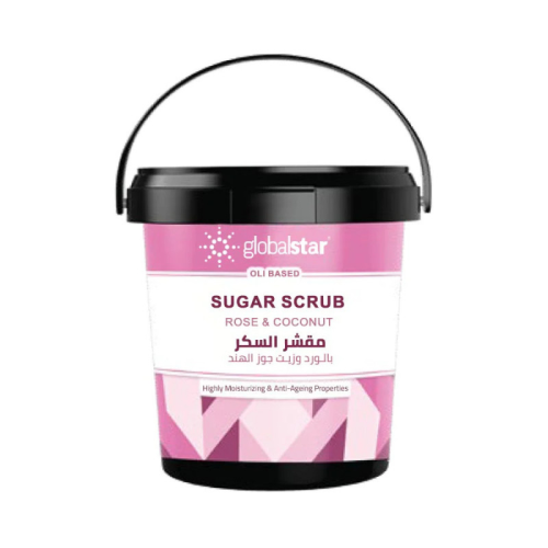 جلوبال ستار – مقشر السكر الزيتي بالورد وجوز الهند...