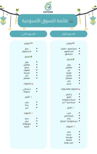 وصفات رمضان 30 يوم