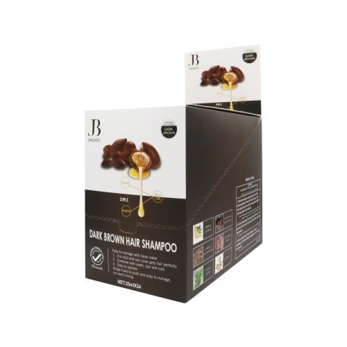 بوكس التوفير من شامبو الشيب 24 قطعه لون بني غامق م...