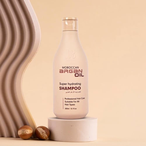 جي بي اورجانيك شامبو بزيت الارغان 300 مل