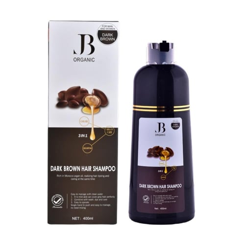 شامبو صبغة الشيب بزيت الارغان من جي بي 3 في 1 400...