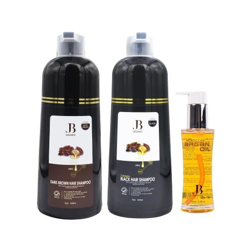 مجموعة ودع الشيب اللون الاسود والبني الغامق