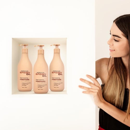 جي بي اورجانيك بلسم بزيت الارغان 500مل