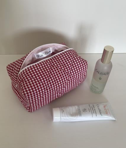 PERSONALIZED RED GINGHAM