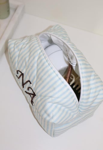 PERSONALIZED LIGHT BLUE STRIPES