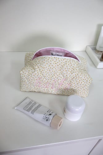 PERSONALIZED LIGHT YELLOW MINI FLORAL