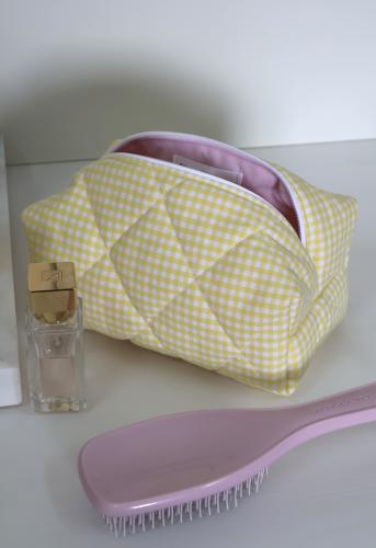 PERSONALIZED YELLOW GINGHAM