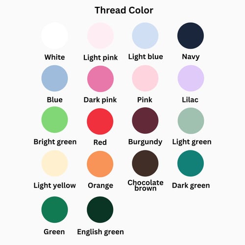 CUSTOMIZED TERRY MAKEUP BAG (MORE COLORS)