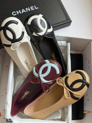 حذاء شانيل باليرينا الكلاسيكي – Chanel Ballet Flats