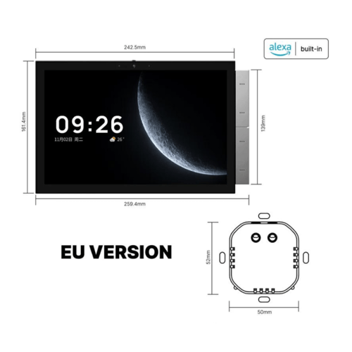 شاشة تحكم 10 انش مع ازرار جانية